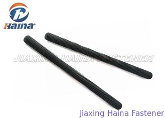 Round Head Black Coating carbon steel 4.8 8.8 Fully Threaded Rod and nuts