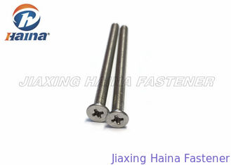 M6 Flat Head cross slot Long pole Non Standard Countersunk Machine Screw