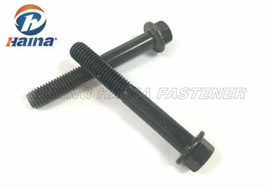 DIN6921 высокопрочные болт с буртиком шестиугольника ранга 8.8/10.9/12.9 черный