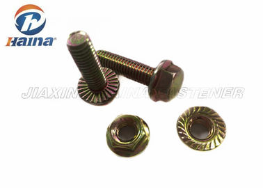 5/16" - 18 x 1" аксессуары автомобиля красят покрытый цинком болт с буртиком головы наговора с гайкой