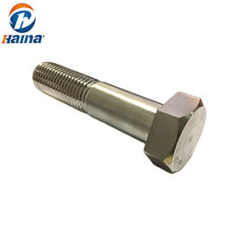Нержавеющая сталь M10-M8 DIN931 SS304 SS316 скрепляет болтами половинный болт головы наговора потока