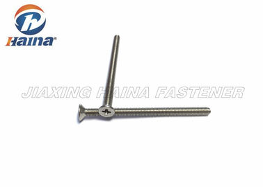 M6 Flat Head cross slot Long pole Non Standard Countersunk Machine Screw