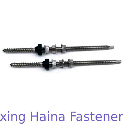 Солнечные устанавливая шпильки с резьбой потока конца крыши SUS304 SUS316 метрические двойные